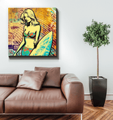 Surfing 1 20 Wrapped Canvas - Beyond T-shirts